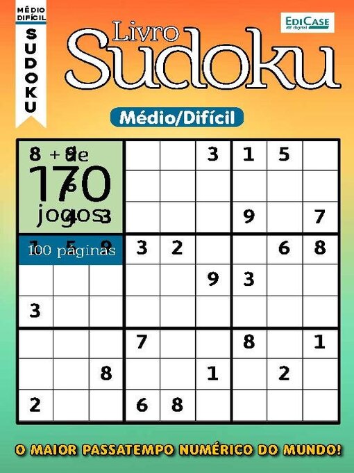 Title details for Sudoku Números e Desafios by EDICASE GESTAO DE NEGOCIOS EIRELI - Available